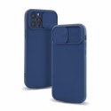 Etui CAMERA PROTECT do Apple iPhone 12 MINI granatowy