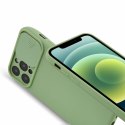 Etui CAMERA PROTECT do Apple iPhone 12 MINI zielony