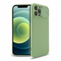 Etui CAMERA PROTECT do Apple iPhone 12 MINI zielony