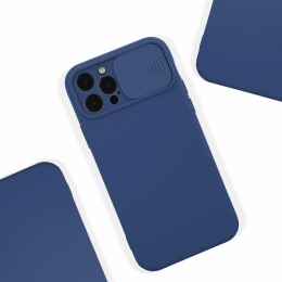 Etui CAMERA PROTECT do Apple iPhone 12 PRO granatowy