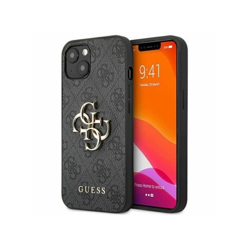 Etui GUESS Big Metal Logo do Apple iPhone 13 MINI szary