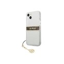 Etui GUESS Hard case 4G Strap Charm do Apple iPhone 13 PRO MAX przezroczysty