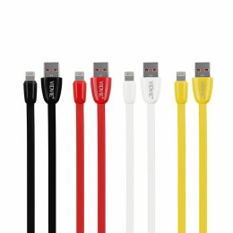 Kabel VIDVIE CT01 USB/Lightning 2.1A, 1m mix 4 kolory 30 szt.