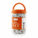 Kabel VIDVIE CT01 USB/Micro 2.1A, 1m biały 30 szt.