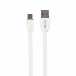 Kabel VIDVIE CT01 USB/Type C 2.1A, 1m biały 30 szt.