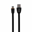 Kabel VIDVIE CT01 USB/Type C 2.1A, 1m czarny 30 szt.