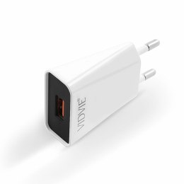 Ładowarka sieciowa VIDVIE PLE209 USB + kabel Micro 1.2A biały