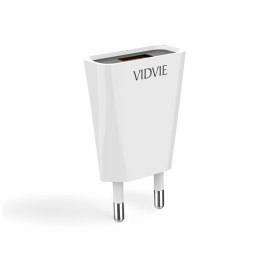 Ładowarka sieciowa VIDVIE PLE209 USB + kabel Micro 1.2A biały