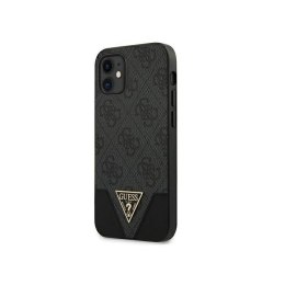 Etui GUESS Hard case TRIANGLE do Apple iPhone 12 MINI szary