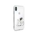 Etui Karl Lagerfeld CHOUPETTE FUN do Apple iPhone X/XS przezroczysty