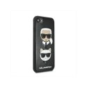 Etui Karl Lagerfeld Hard case Ikonik Karl & Choupette do Apple iPhone 7/8/SE 2020 czarny