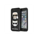 Etui Karl Lagerfeld Hard case Ikonik Karl & Choupette do Apple iPhone 7/8/SE 2020 czarny