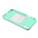 Etui MERCURY Soft Feeling do Samsung A22 4G miętowy