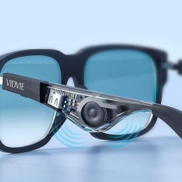 Słuchawki smart okulary VIDVIE GS01 Bluetooth czarny