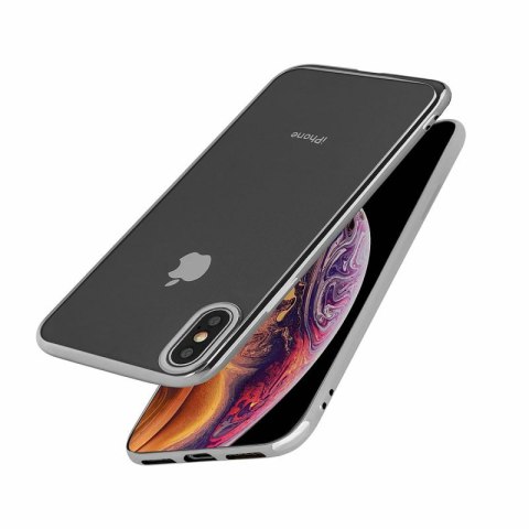 Etui ELECTRO do Apple iPhone 8+ srebrny