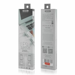 Kabel REMAX RC-050T USB/Micro + Lightning 2w1, 2m biały