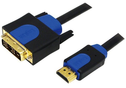 LOGILINK HDMI (Typ-A) - DVI-D 5m 5m /s1x Mini HDMI (wtyk) 1x Mini HDMI (wtyk)