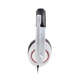 Słuchawki z mikrofonem GEMBIRD Biały MHS-001-GW