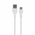 Ładowarka sieciowa VIDVIE CE02 2xUSB + kabel Type C 2.4A biały/czarny