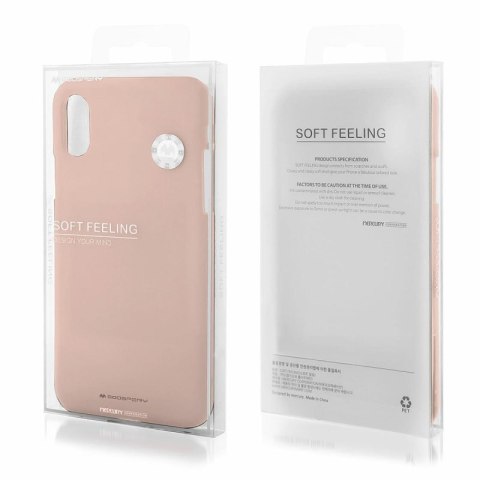 Etui MERCURY Soft Feeling do Samsung S22 złoty róż