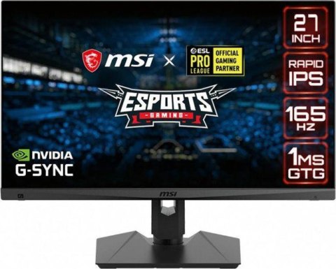 Monitor MSI 27" 2560 x 1440 OPTIX MAG274QRF Czarny