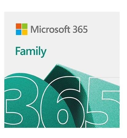 Microsoft ESD Microsoft 365 Family 1Y 6U Win/Mac 32/64bit AllLng DwnLd EuroZone 6GQ-00092