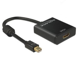 Adapter DELOCK Mini DisplayPort (M) - HDMI (F) Mini DisplayPort - HDMI 62611