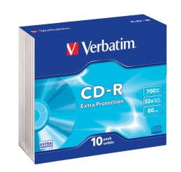 CD-R VERBATIM 700 MB 52x Slim 10 szt.