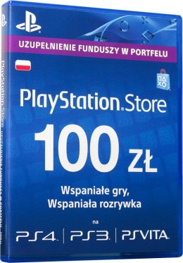 Karta Playstation Network 100 zł SONY 711719893332