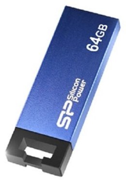 Pendrive (Pamięć USB) SILICON POWER 64 GB USB 2.0 Niebiesko-czarny