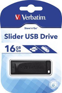 Pendrive (Pamięć USB) VERBATIM 16 GB USB 2.0 Czarny