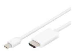 ASSMANN AK-340304-030-W 3m /s1x Mini DisplayPort 1x HDMI