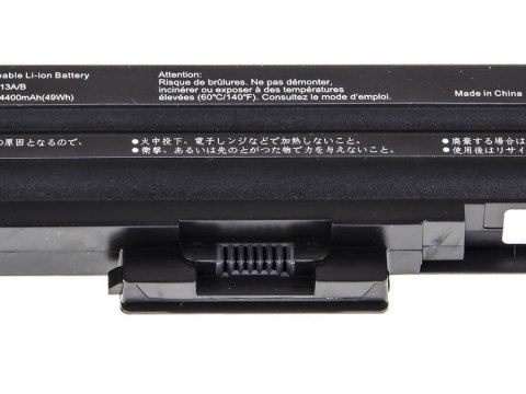 Bateria Green Cell VGP-BPS13 VGP-BPL13 do Sony Vaio VGP-BPS13A/S 11.1V 6 cell CZARNA