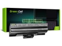 Bateria Green Cell VGP-BPS13 VGP-BPL13 do Sony Vaio VGP-BPS13A/S 11.1V 6 cell CZARNA