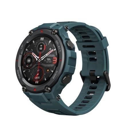 Amazfit T-Rex Pro Steel Blue (Niebieski) AMAZFIT Android 5.0+ Niebiesko-czarny