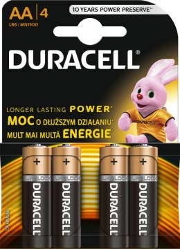 Baterie DURACELL Alkaliczna LR6 4 szt. MN1500 (K4) Copper and Black