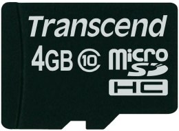 Karta pamięci TRANSCEND microSDHC 4 GB