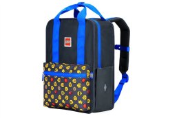 LEGO 20128-1933 TRIBINI FUN BACKPACK LARGE LEGO® Heads and Cups AOP, BLUE