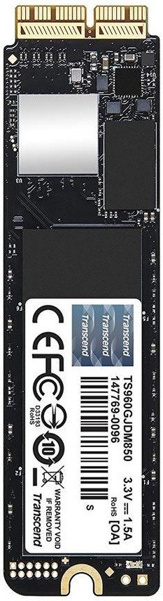 TRANSCEND JetDrive M.2 2280″ 960 GB PCIe Gen3 x4 1600MB/s 1400MS/s