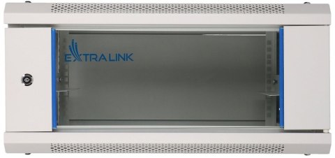 EXTRALINK 4U 600X450 WALL-MOUNTED RACKMOUNT CABINET GRAY