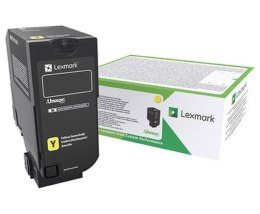 Kaseta z tonerem LEXMARK CS725 Żółty 74C2HYE