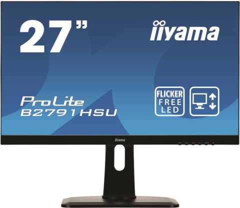 Monitor IIYAMA 27" 1920 x 1080 B2791HSU-B1 Czarny