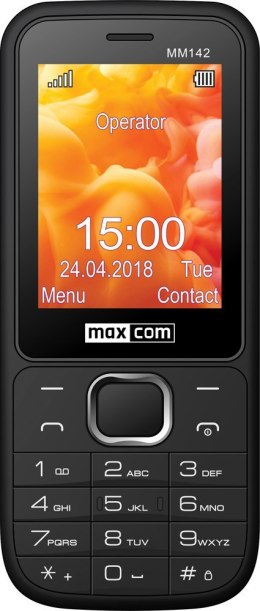 Telefon MAXCOM MM142 Dual SIM Czarny