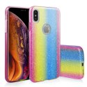 Etui GLITTER do Huawei MATE 10 PRO tęczowy