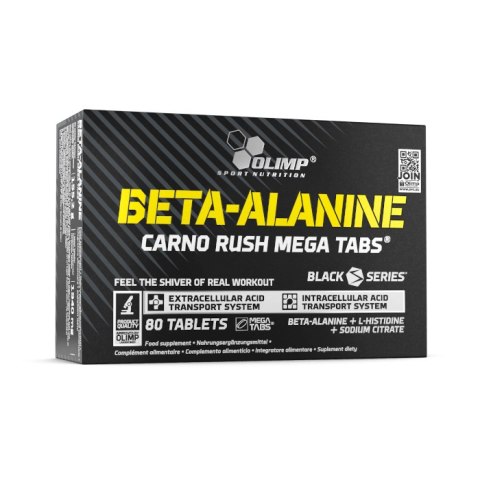 Beta-Alanine Carno Rush Mega Tabs (tabletki) 80 szt