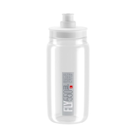 Elite Bidon FLY Clear Szary 550ml