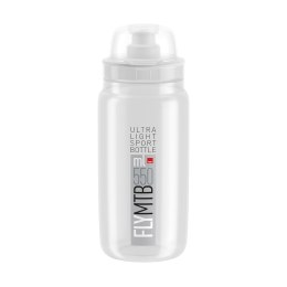 Elite Bidon FLY MTB Clear Szary 550ml