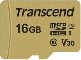 Karta pamięci TRANSCEND 16 GB Adapter