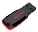 Pendrive (Pamięć USB) SANDISK 64 GB USB 2.0 Czarno-czerwony