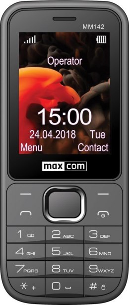 Telefon MAXCOM MM 142 Dual SIM Szary